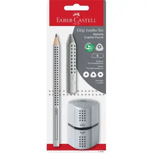 Графитовый карандаш Faber-Castell 111996 мягкий B треугольный 3 шт.