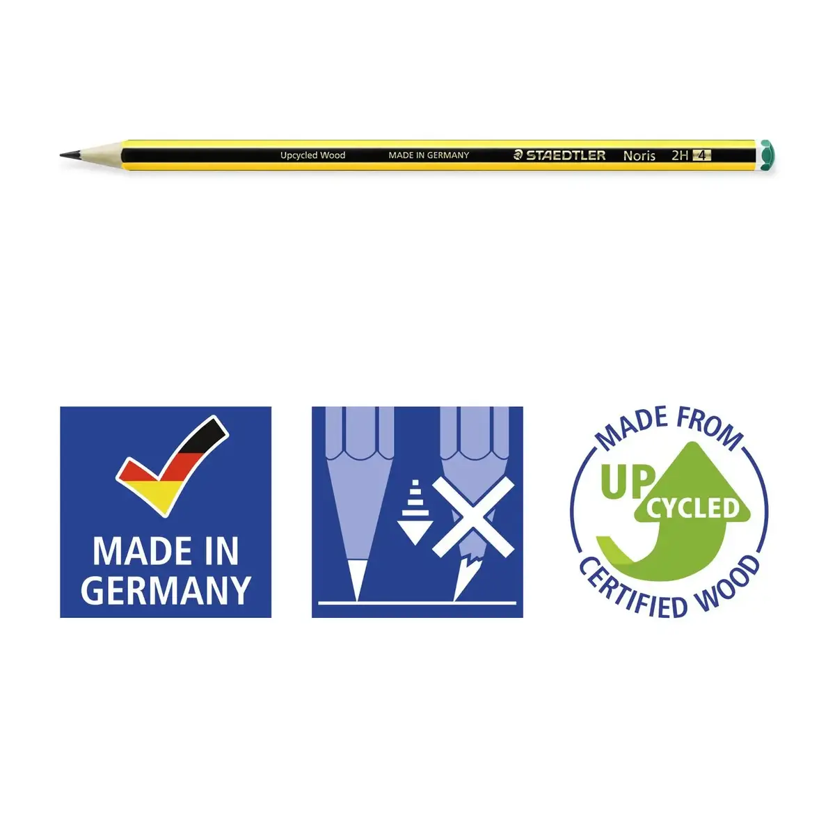 Карандаш Staedtler Noris 120 2H Photo 3