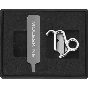 Pin badge Moleskine zodiac Capricorn silver — Moleskine MS-855326