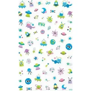 Sticker set Ooly Mini Naklejki Itsy Bitsy Kosmiczni Kumple – Ooly 491558 small decorative stickers