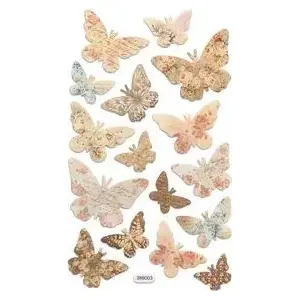 Foam stickers DP Craft Motyle set 16 pcs DP Craft AF679DLP