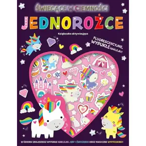 Glow-in-the-dark raised stickers MD Creative — Unicorns