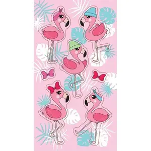 Sticker set RANOK Ranok Naklejki Flamingi — decorative flamingo stickers, sheet format