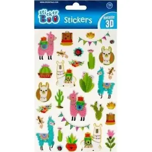 Sticker BOO Sticker BOO Lama — decorative adhesive sticker, brand Sticker BOO, MPN 493318