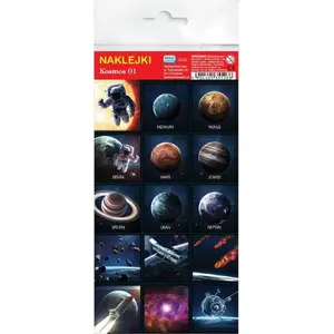Sticker Book Wydawnictwo Jako Naklejki. Kosmos — Wydawnictwo Jako, model 511794, EAN 5904405355268