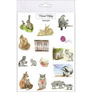 Sticker set Incood Naklejki Jak dobrze, że jesteś 2 — decorative adhesive stickers, model 570922
