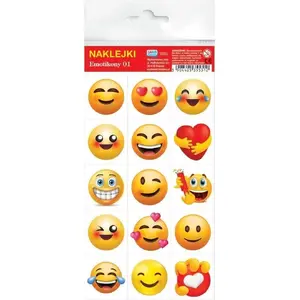 Sticker book Wydawnictwo Jako Naklejki. Emotikony – Wydawnictwo Jako, MPN 511795