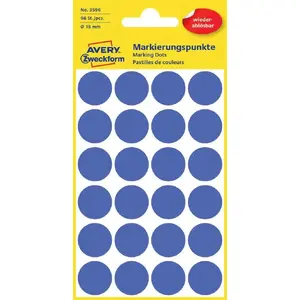 Self-adhesive Rectangle Removable Labels Avery Zweckform 3596 — removable adhesive, rectangular shape