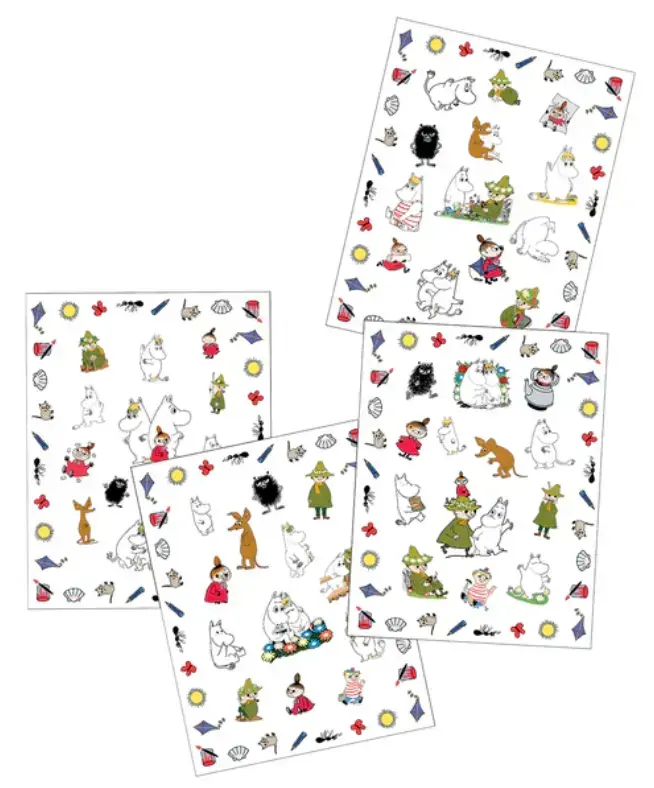 Наклейки Barbo Toys Moomin 180 шт. Photo 2