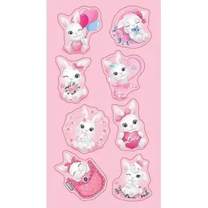 Stickers RANOK Ranok Naklejki Zajączki – decorative paper stickers, set code 447036