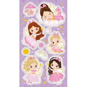 Sticker set RANOK Ranok Naklejki Wróżki – decorative fairy-themed stickers, sheet pack (MPN 447038)