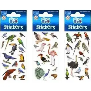 Sticker BOO sienas uzlīme 'NAKLEJ PTAKI2' 66×180 cm — dekoratīvs putnu attēls