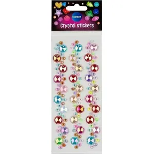 Decorative Stickers Panta Plast Cristal mix 80959 — assorted crystal-style embellishments