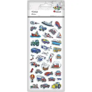 Soft 3D Vehicle Stickers Titanum mix pack 34 pcs