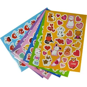 Stickers Arpex Naklejki urocze walentynkowe MIX – decorative Valentine’s Day sticker mix