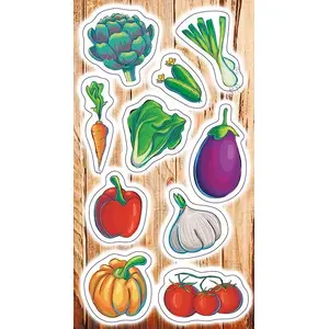 Sticker set RANOK Ranok Naklejki Warzywa – decorative vegetable-themed stickers (MPN 300900)