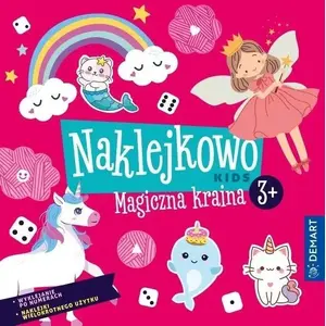 Children's Sticker Book Demart Naklejkowo Kids 3+ "Magiczna kraina" – interactive stickers for ages 3 and up