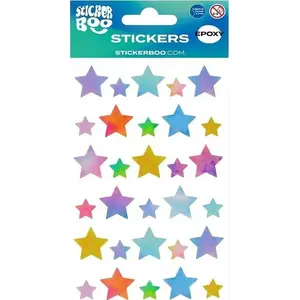 Dymo NAKLEJ GWIAZDKI EPOXY 100x200 S-BOO PBH 50/600 — adhesive epoxy star labels