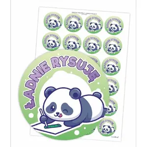 Sticker set LearnHow 'Ładnie rysuje' – reward stickers, 24 pieces