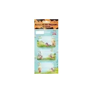Sticker Set HENRY Princess for Notebooks — 12 pieces, decorative paper stickers