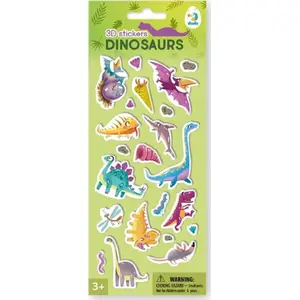 3D Sticker Pack Incood Naklejki 3D Dinosaurs by Incood — decorative dinosaur-themed 3D stickers