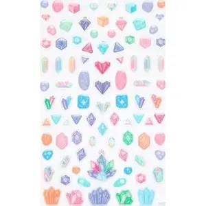 Sticker pack Ooly Mini Itsy Bitsy – small glitter jewel stickers, decorative self-adhesive accents