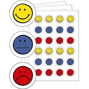 Motivational stickers LearnHow Nastroje — set of 144 pieces