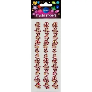 Decorative Sticker Sheet Panta Plast Cristal mix 80960 — assorted clear decorative decals
