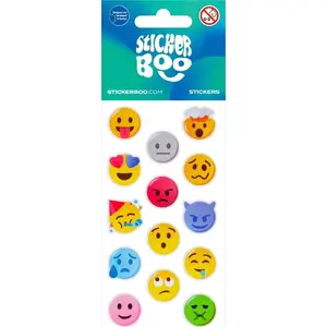 Sticker BOO Sticker Sheet Emoticons 3 66×180 mm S-BOO PBH 120/1800