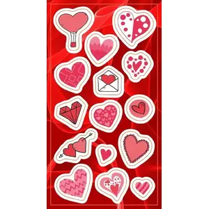 Stickers RANOK Ranok Naklejki Serduszka — decorative heart stickers (MPN 300905)