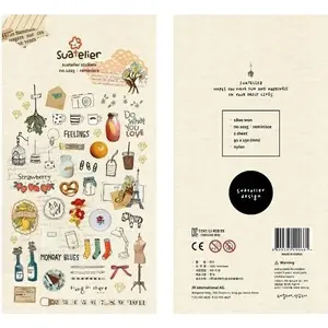 Decorative Sticker Set Centrum 'Wspomnienia' 537031 — assorted scrapbook and craft stickers