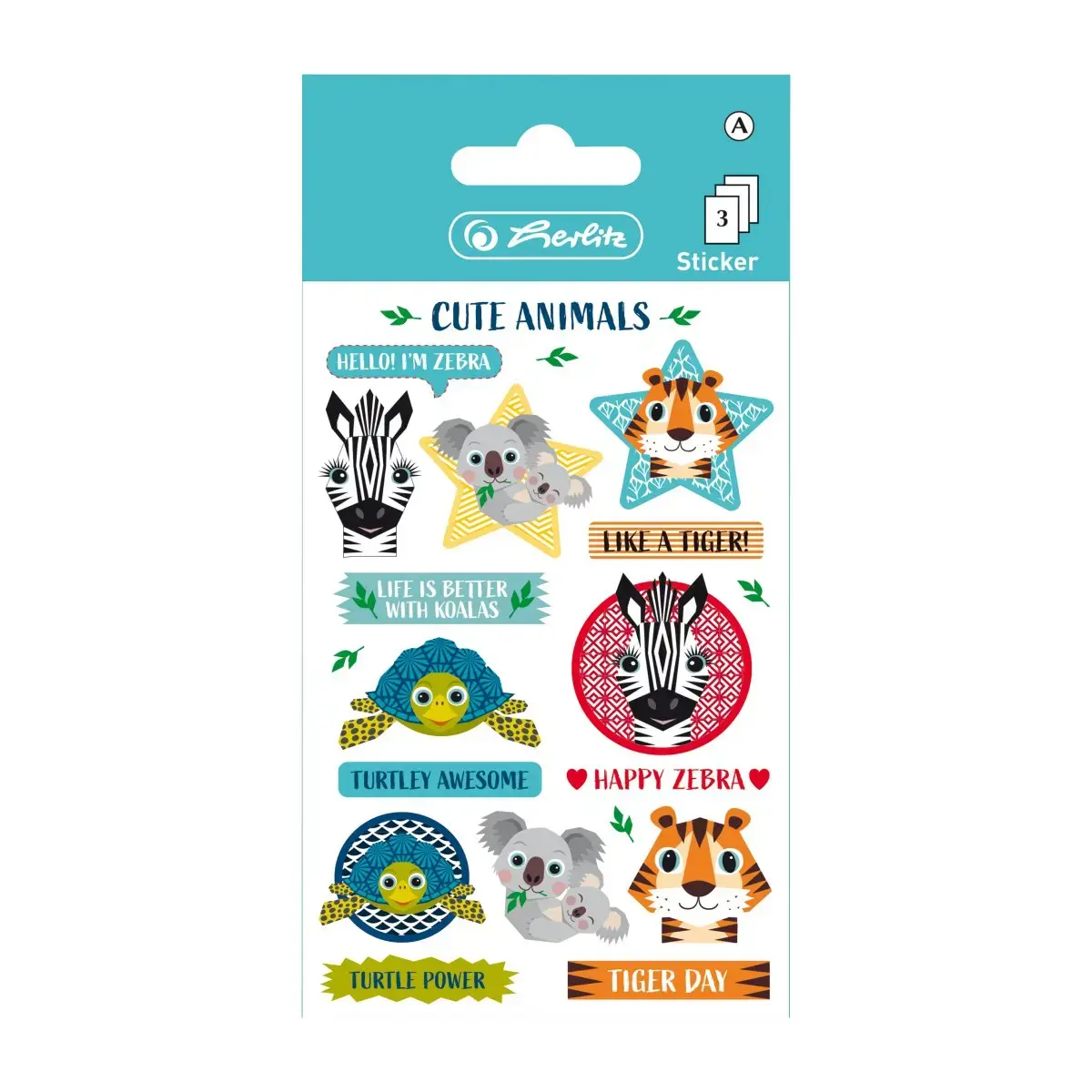 HERLITZ decorative sticker Multicolour 80x125 mm Photo 2