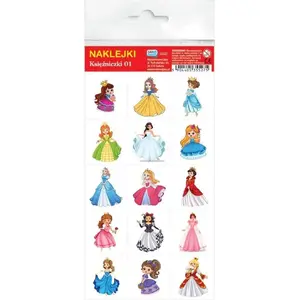 Sticker Book Wydawnictwo Jako Naklejki. Księżniczki – Wydawnictwo Jako, MPN 511792