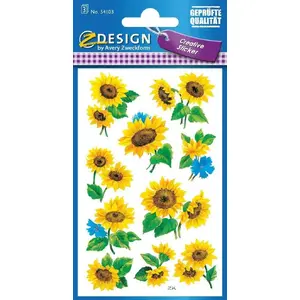 Decorative paper stickers Avery Zweckform 54103 — 76×120 mm, permanent adhesive, 30 pieces