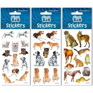 Adhesive Labels STARPAK 66×180 mm, design: Dogs (pack) - 225025