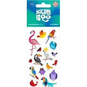 Sticker BOO stickers — STICKER BOO Ptaszki 1 mix (assorted bird designs)