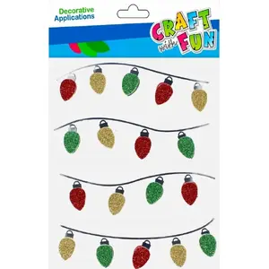 3D Lantern Stickers Craft with Fun CFBN732 — OZDOBA BN NAKLEJKI 3D LAMPIONY, 4 pieces