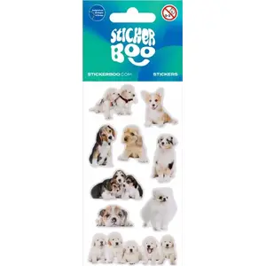 Sticker BOO STK NAK260 — decorative adhesive dogs sticker sheet 66×180 mm, pack S-BOO PBH 120/1800