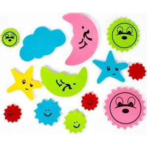 Paper stickers FANDY 510224 — decorative paper adhesive labels