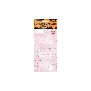 Sticker set for notebooks HENRY Korony — 12 pieces, decorative paper stickers