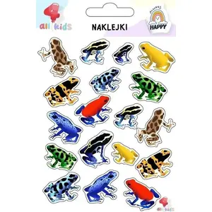 Children's stickers Dodo — Frogs (pack) — decorative stickers for kids walls, furniture, crafts