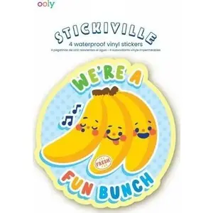 Waterproof Stickers Ooly — Owocowi Przyjaciele decorative sticker set