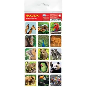 Sticker Book Wydawnictwo Jako Naklejki. Zwierzęta – children's sticker activity book by Wydawnictwo Jako