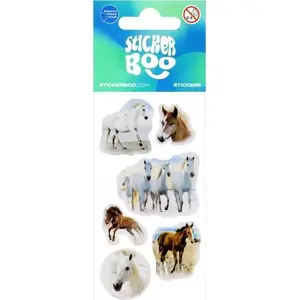 Sticker BOO wall sticker 'Konie3' 66x180 cm – decorative adhesive mural