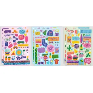 Ooly sticker pack 200 pcs with envelope — Ooly Naklejki z kopertą Zabawne przyjemności 429395
