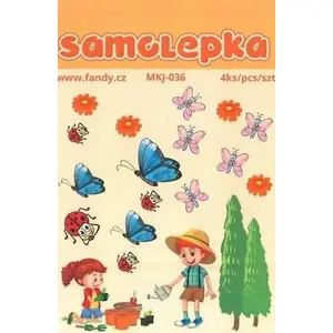 Paper Stickers FANDY Mini MKJ-036 — decorative paper sticker set