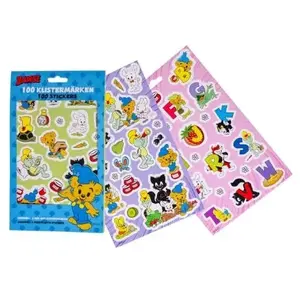 Sticker pack MONROE BAMSE set with 100 paper stickers