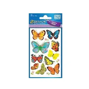 Decorative sticker sheets Avery Zweckform 4462 — paper, multicolour, 30 pieces