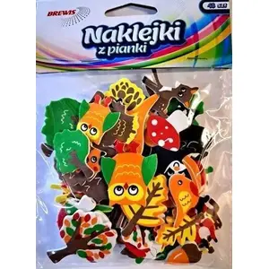 Foam Stickers BREWIS Autumn seasonal set, 48 pieces