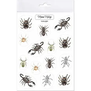 Sticker set Mama Maluje Naklejki Pajęczaki by Mama Maluje — decorative stickers (MPN 508897)